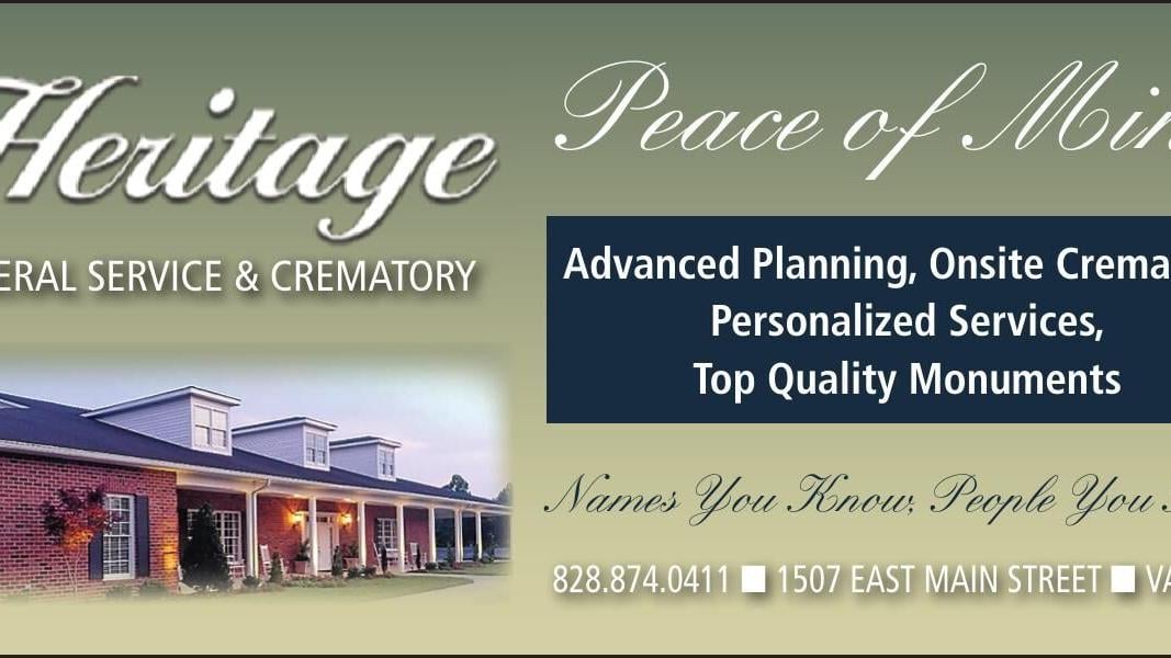 HERITAGE FUNERAL HOME, VALDESE